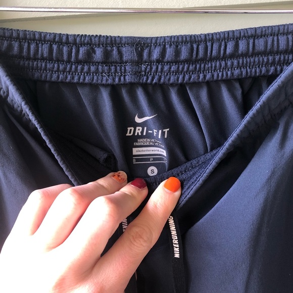 Nike Dry-Fit Track Pant Dark Blue Size Small - Picture 4 of 6